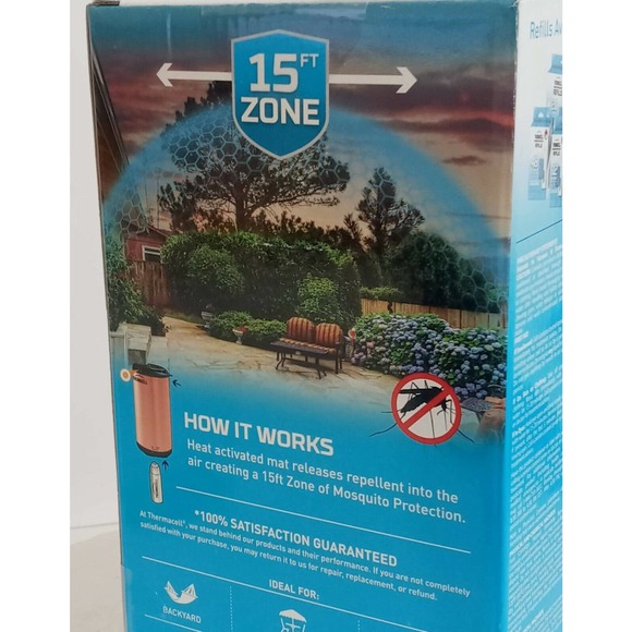 Thermacell Mosquito Repellent - Copper or Bronze Color - New in Box - Picture 7 of 7